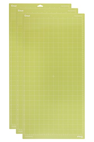 Cricut LightGrip Cutting Mats 12in x 24in, Reusable Cutting Mats for Crafts  with Protective Film, Use
