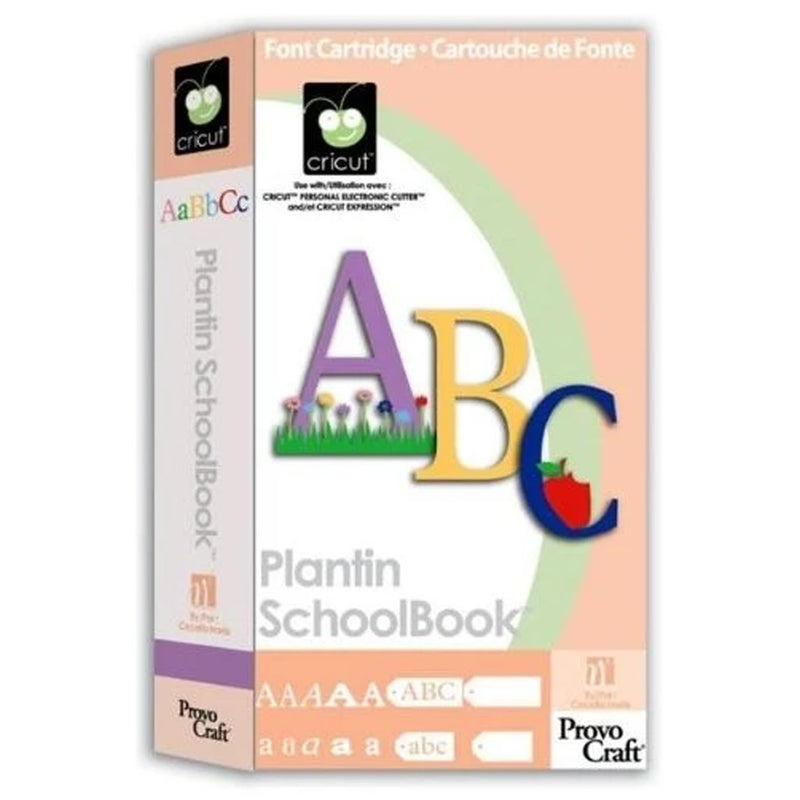 Plantin Schoolbook Cricut Cartridge