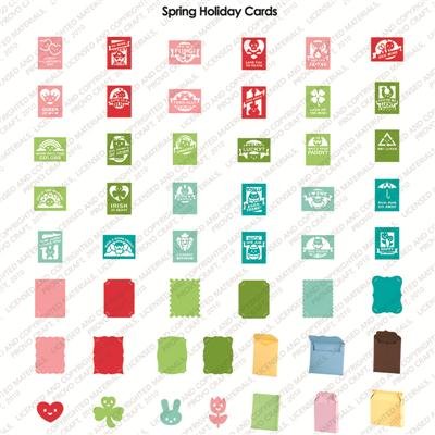 Spring Holiday Cards Cricut Seasonal Cartridge
