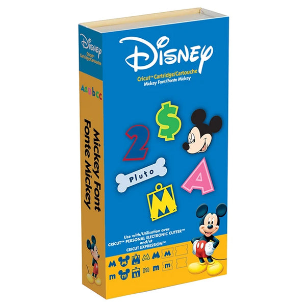 Disney Mickey Font Cricut Cartridge