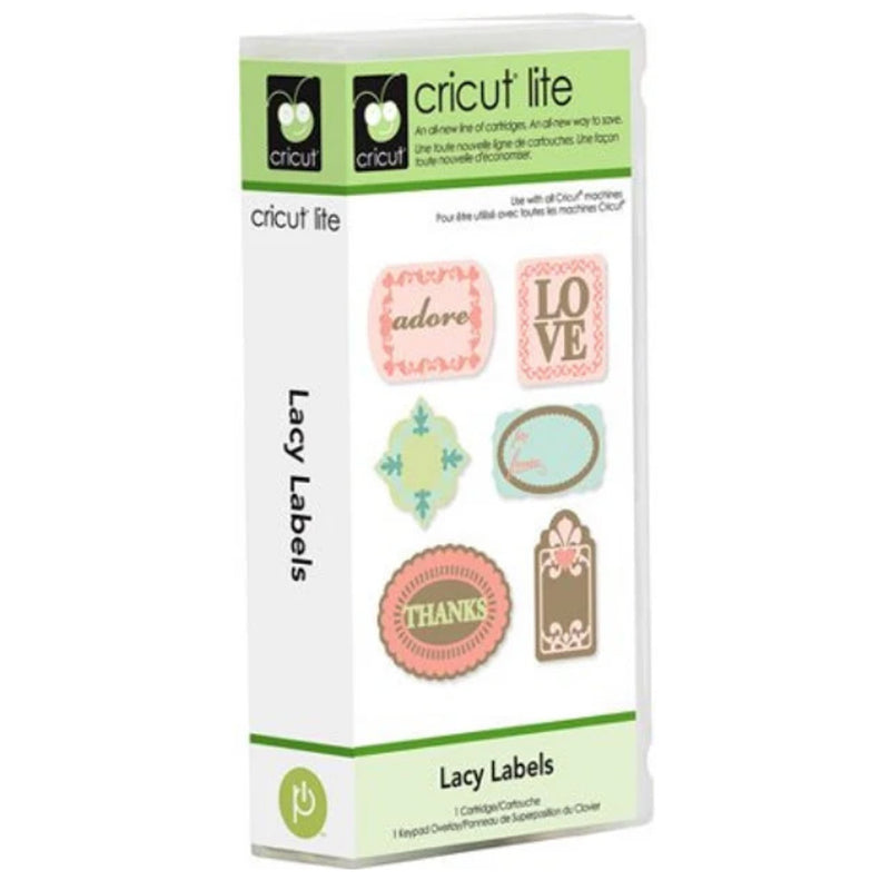 Lacy Labels Cricut Lite Cartridge