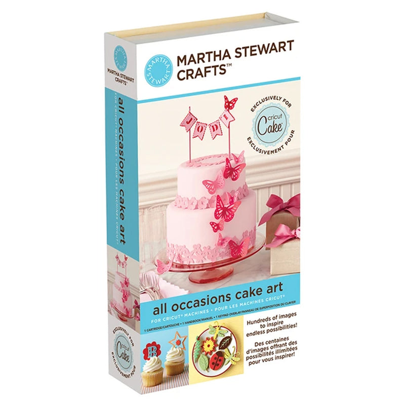 Marth Stewart Cake All Occasion Collection Cricut Cartridge