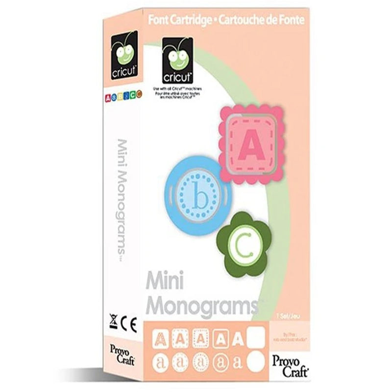 Mini Monograms Cricut Cartridge