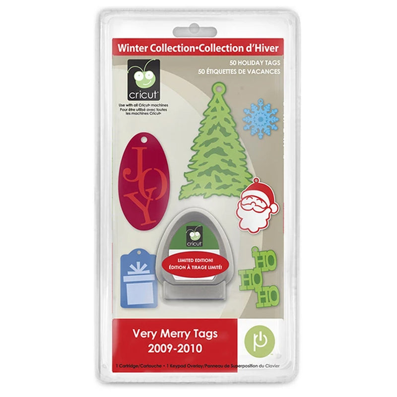 Very Merry Tags Cricut Seasonal Cartridge
