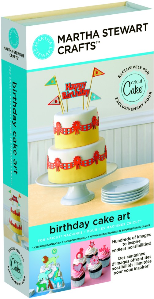 Martha Stewart Birthday Cake Art Cricut Cartridge